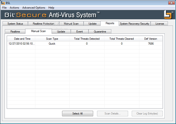 BitSecure AntiVirus System screenshot 6