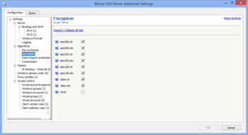Bitvise SSH Server screenshot 7