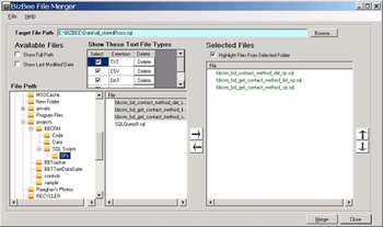BizBee File Merger screenshot