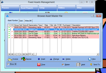 BizBox Fixed Assets screenshot 11