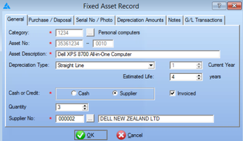 BizBox Fixed Assets screenshot 2