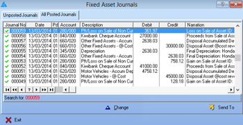 BizBox Fixed Assets screenshot 8