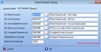 BizBox Fixed Assets screenshot 9