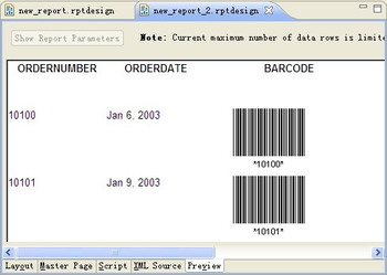 BizCode Barcode Generator for BIRT Report screenshot 3