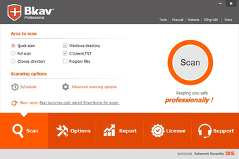 Bkav Internet Security screenshot