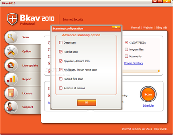 BkavPro Internet Security 2010 screenshot 2