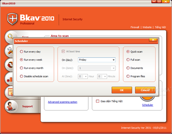 BkavPro Internet Security 2010 screenshot 3
