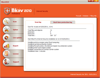 BkavPro Internet Security 2010 screenshot 6