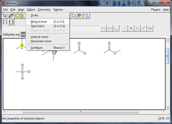 BKchem screenshot 6