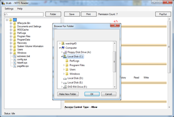 bLab - NTFS Reader screenshot