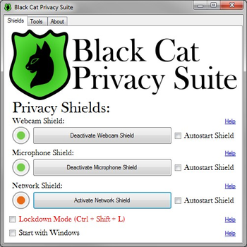 Black Cat Privacy Suite screenshot 2