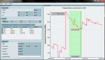 Black Cat's Money Organizer screenshot