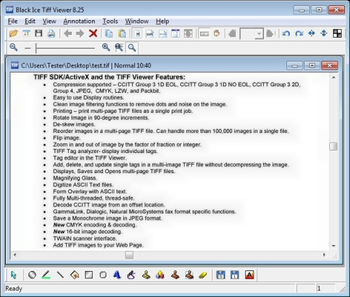 Black Ice TIFF Viewer screenshot