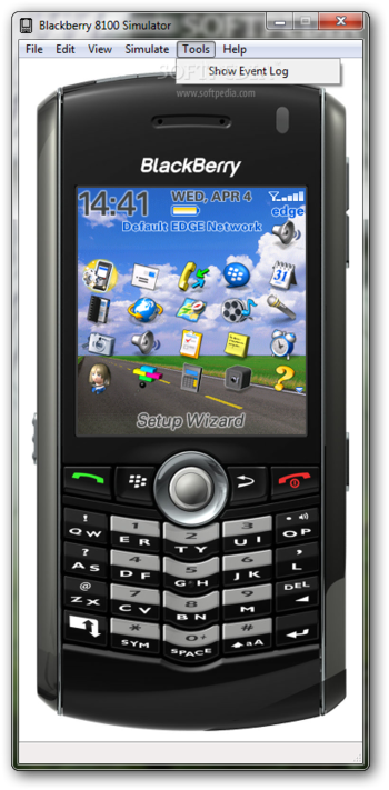 BlackBerry 8100 Simulator screenshot 6