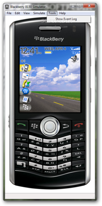 BlackBerry 8130 Simulator screenshot 6