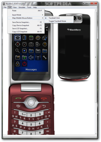 BlackBerry 8230 Simulator screenshot 3