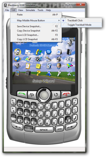 BlackBerry 8300 Simulator screenshot 3