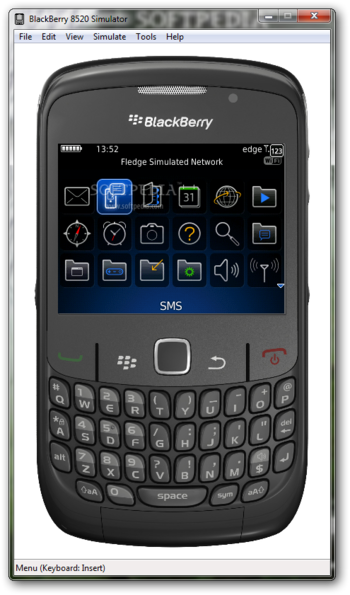 BlackBerry 8520 Simulator screenshot 2