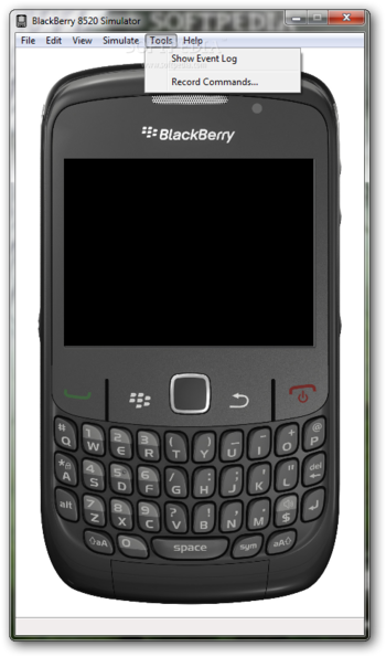 BlackBerry 8520 Simulator screenshot 6