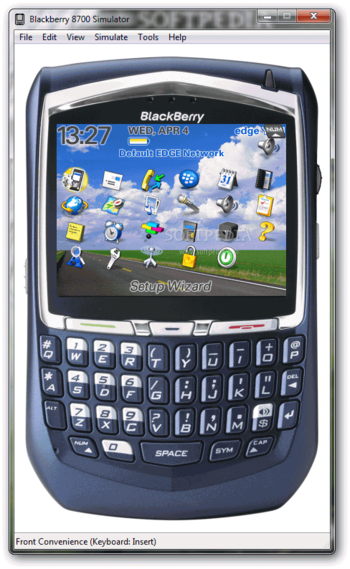 BlackBerry 8700 Simulator screenshot 2