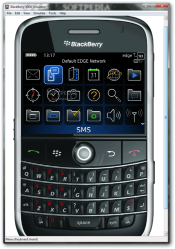 BlackBerry 9000 Simulator screenshot 2