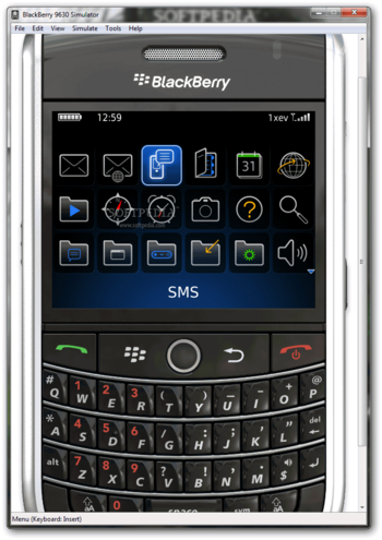 BlackBerry 9630 Simulator screenshot 2