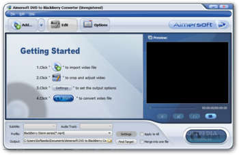 BlackBerry Converter Suite screenshot 2