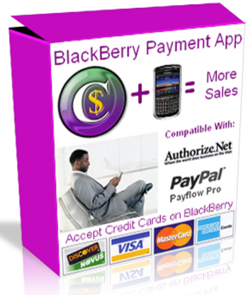 BlackBerry Credit Card App screenshot