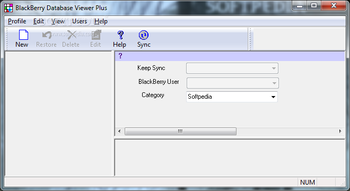 BlackBerry Database Viewer Plus screenshot