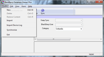 BlackBerry Database Viewer Plus screenshot 2