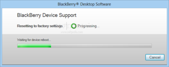 BlackBerry Desktop Software screenshot 10