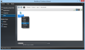 BlackBerry Desktop Software screenshot 5
