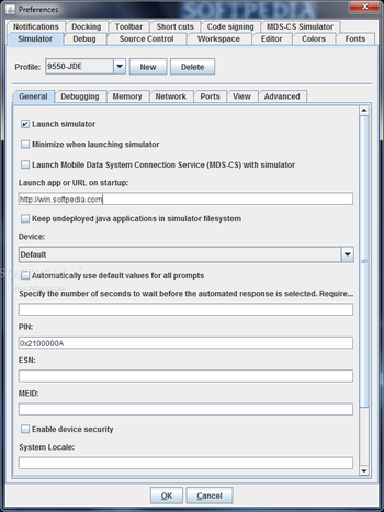 BlackBerry Java SDK screenshot 12