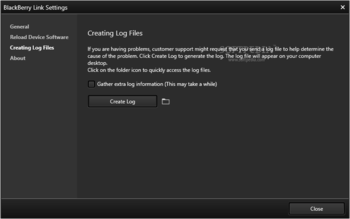 BlackBerry Link screenshot 11