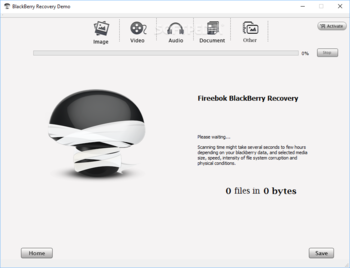 BlackBerry Recovery screenshot 2