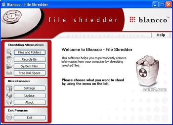 Blancco - File Shredder screenshot