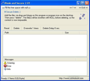 Blank And Secure screenshot 3
