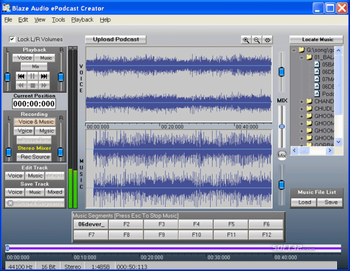 Blaze Audio ePodcast Creator screenshot 3