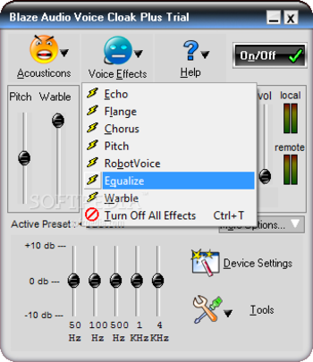 Blaze Audio Voice Cloak Plus screenshot 3