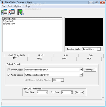 Blaze Video Converter MAX screenshot