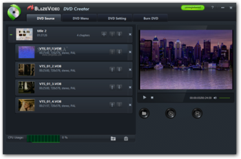 BlazeVideo DVD Studio screenshot 13