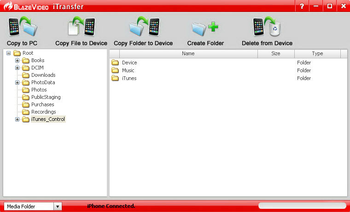 BlazeVideo iPhone Transfer screenshot 2