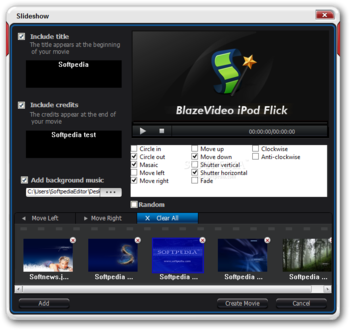 BlazeVideo iPod Flick Platinum screenshot 4