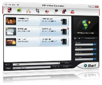 BlazeVideo PSP Video Converter screenshot 2