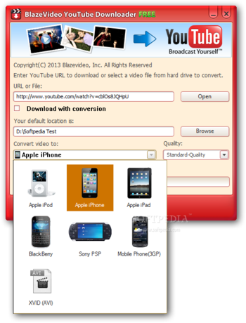 BlazeVideo YouTube Downloader screenshot 2