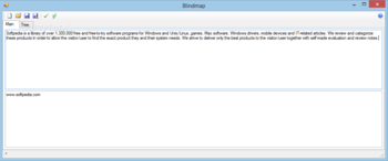 Blindmap screenshot