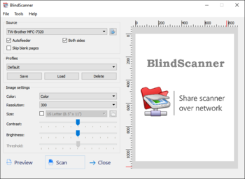 BlindScanner screenshot