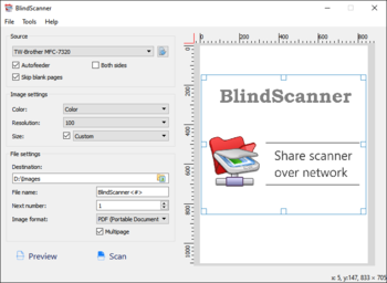BlindScanner screenshot 2
