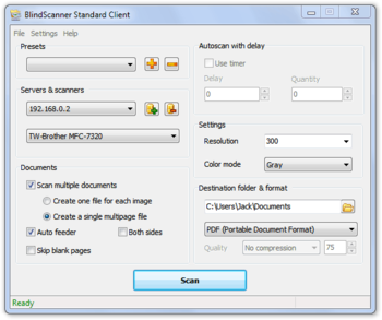 BlindScanner Standard screenshot 2