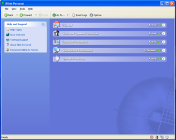 Blink AntiVirus Endpoint Protection - Personal Edition screenshot